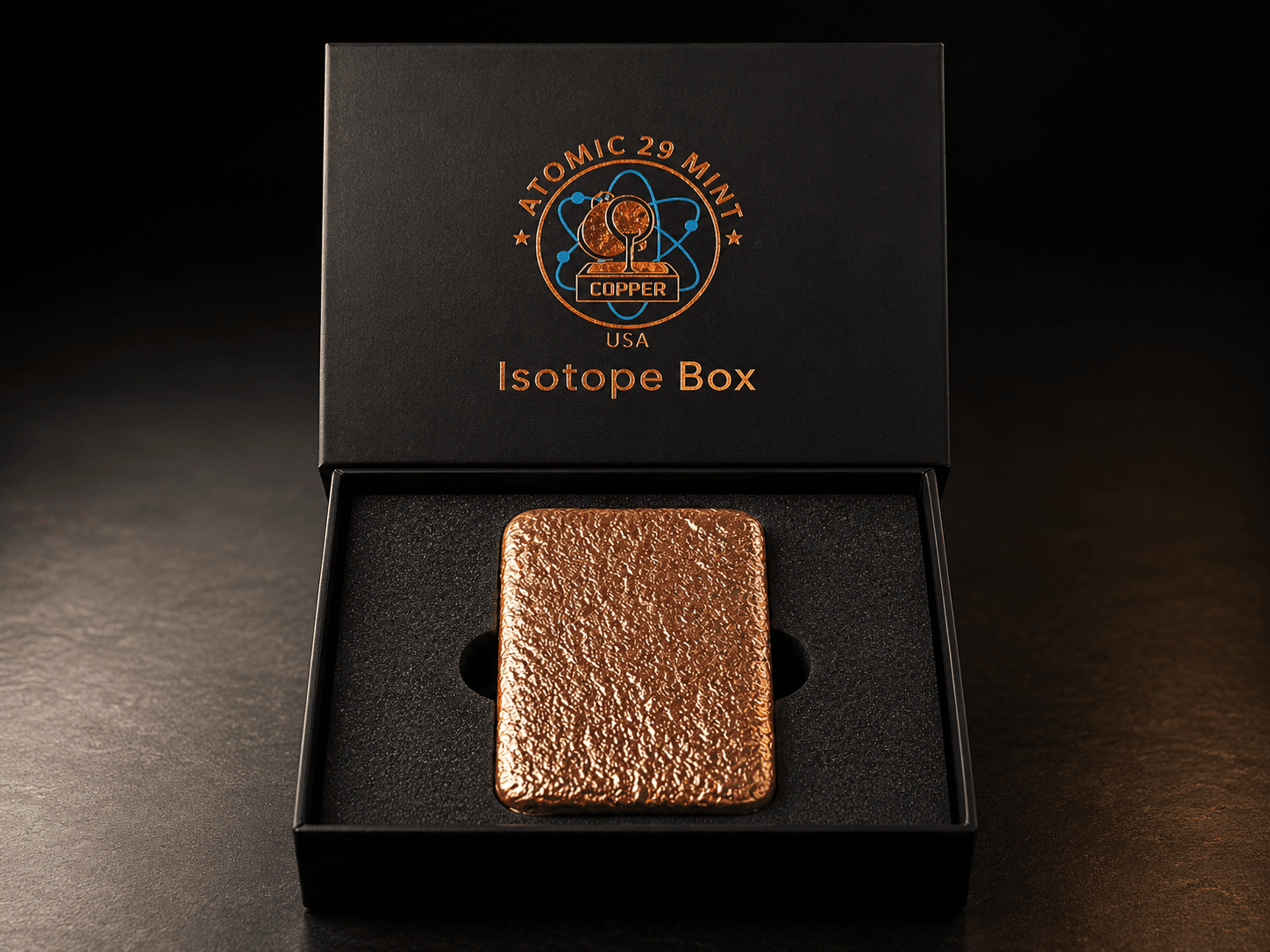 Atomic 29 Mint - Copper Isotope Box